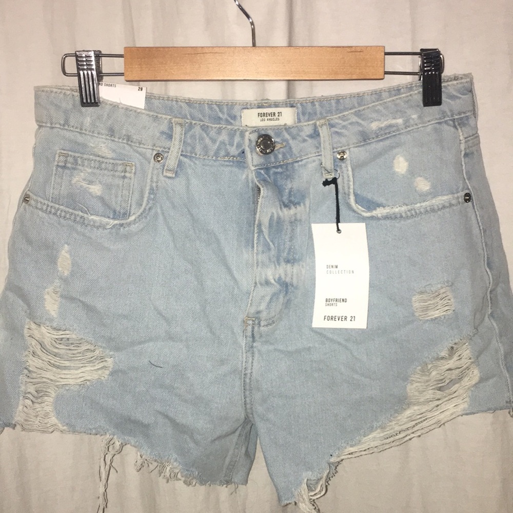(S:29) HIGH WAISTED DENIM SHORTS! | Forever 21